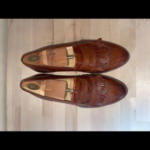 Cole Haan Vintage Leather Loafers, Men 10.5, Handmade in Italy